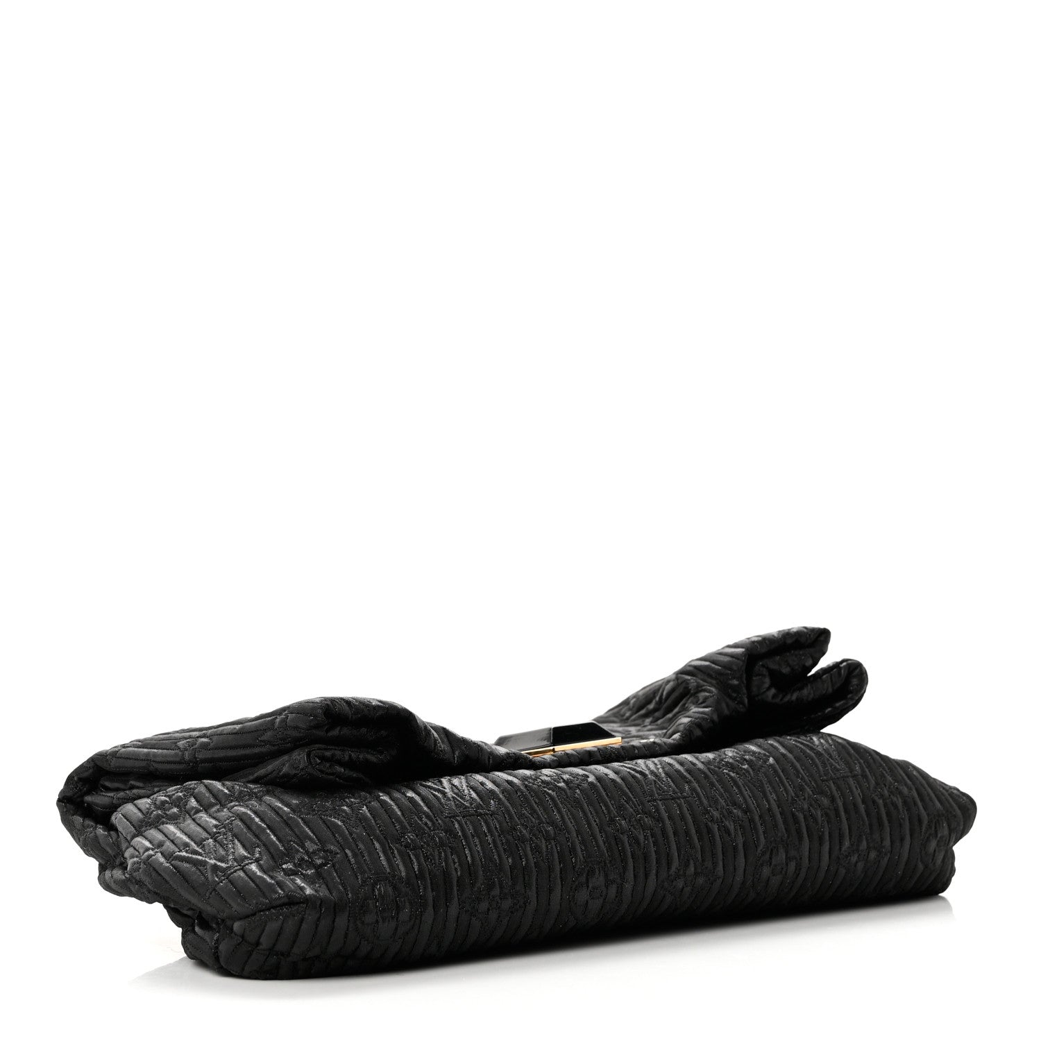 Louis Vuitton Jacquard Quilted Monogram Altair Clutch Black 4 of 6