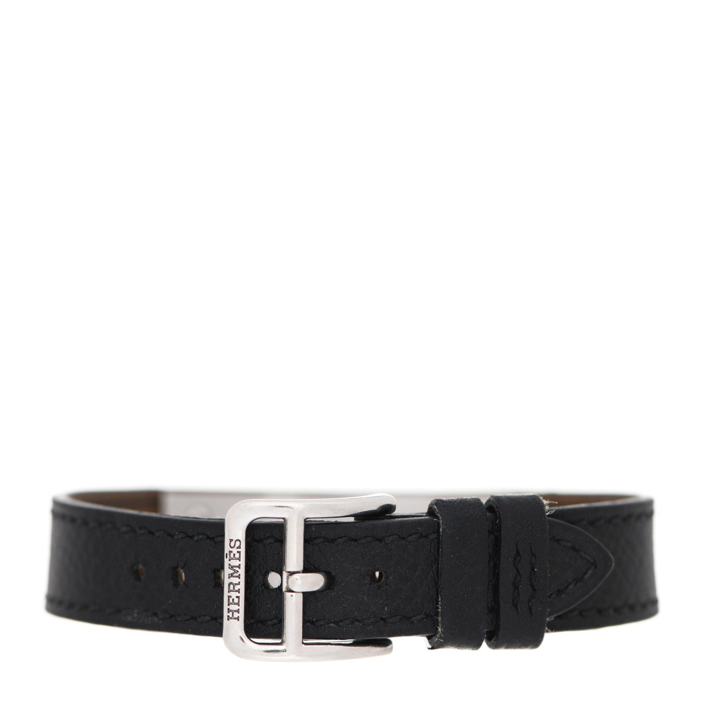 Stainless Steel Epsom 20mm Kelly Cadena Quartz Watch Noir