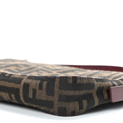 Fendi Zucca Pochette Tobacco Red 6 of 8