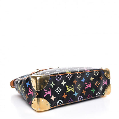Louis Vuitton Monogram Multicolor Boulogne Black 4 of 10