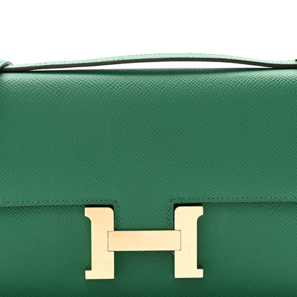 Hermes Epsom Constance 1-Elan Vert Vertigo 10 of 14
