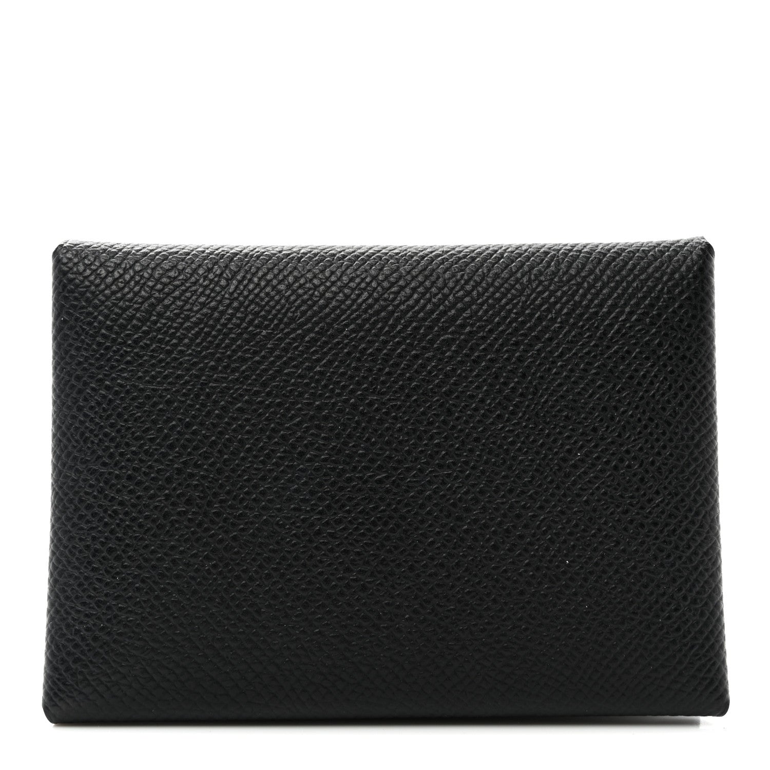 Hermes Epsom Calvi Duo Card Case Black 1 of 9