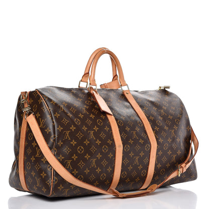 Louis Vuitton Monogram Keepall Bandouliere 55 4 of 14