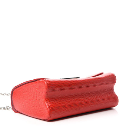 Louis Vuitton Epi Twist Shoulder Bag MM Coquelicot 5 of 11