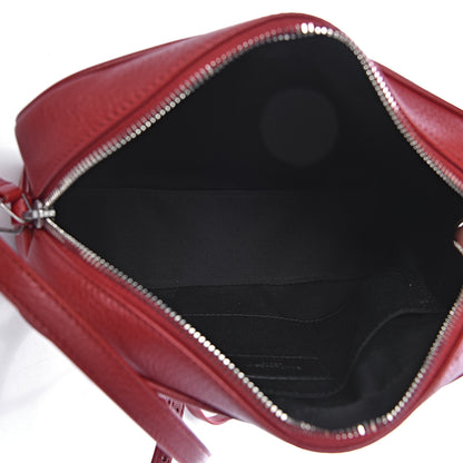 Saint Laurent Lambskin Monogram Lou Camera Bag Eros Red 5 of 10