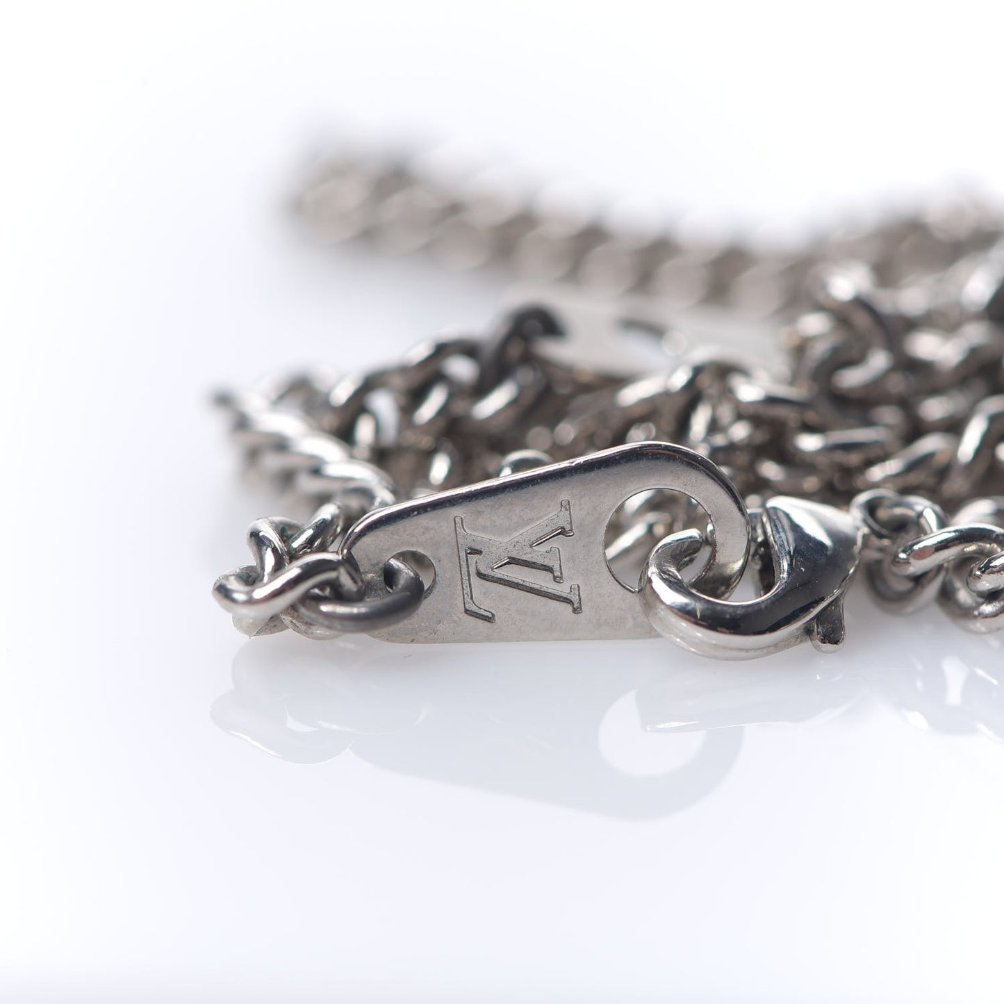 Monogram Eclipse Plate Necklace