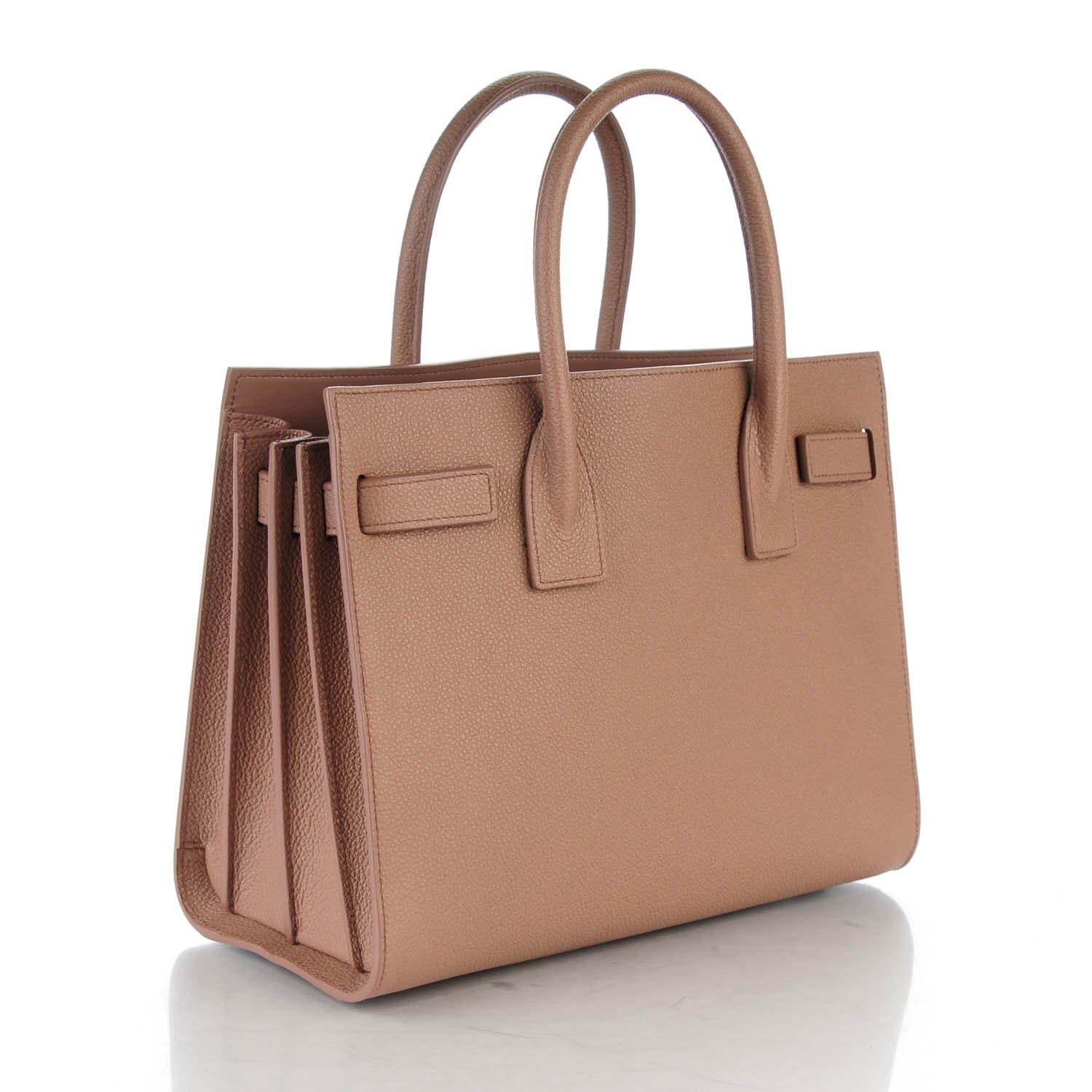Saint Laurent Grained Calfskin Baby Sac De Jour Light Dusty Rose 3 of 6