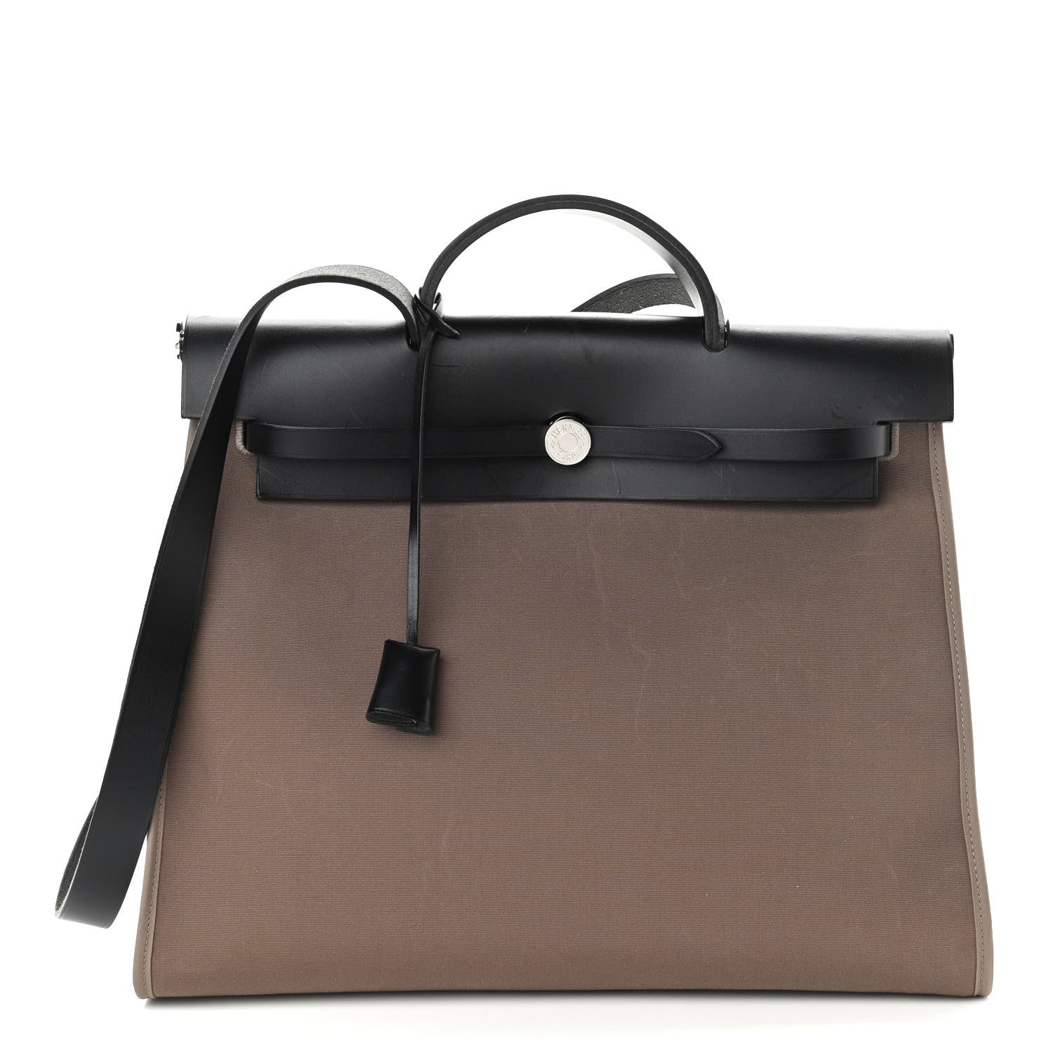 Hermes Toile Vache Hunter Herbag Zip 39 MM Etoupe Ebene 3 of 15