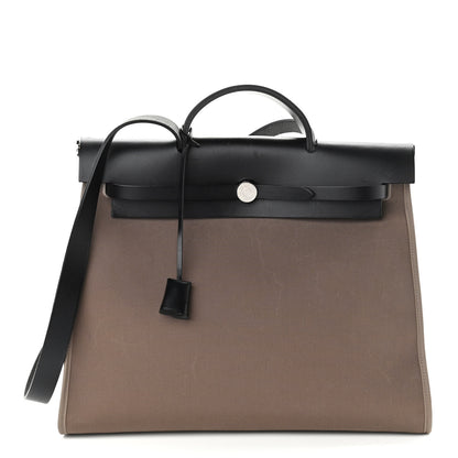 Hermes Toile Vache Hunter Herbag Zip 39 MM Etoupe Ebene 3 of 15