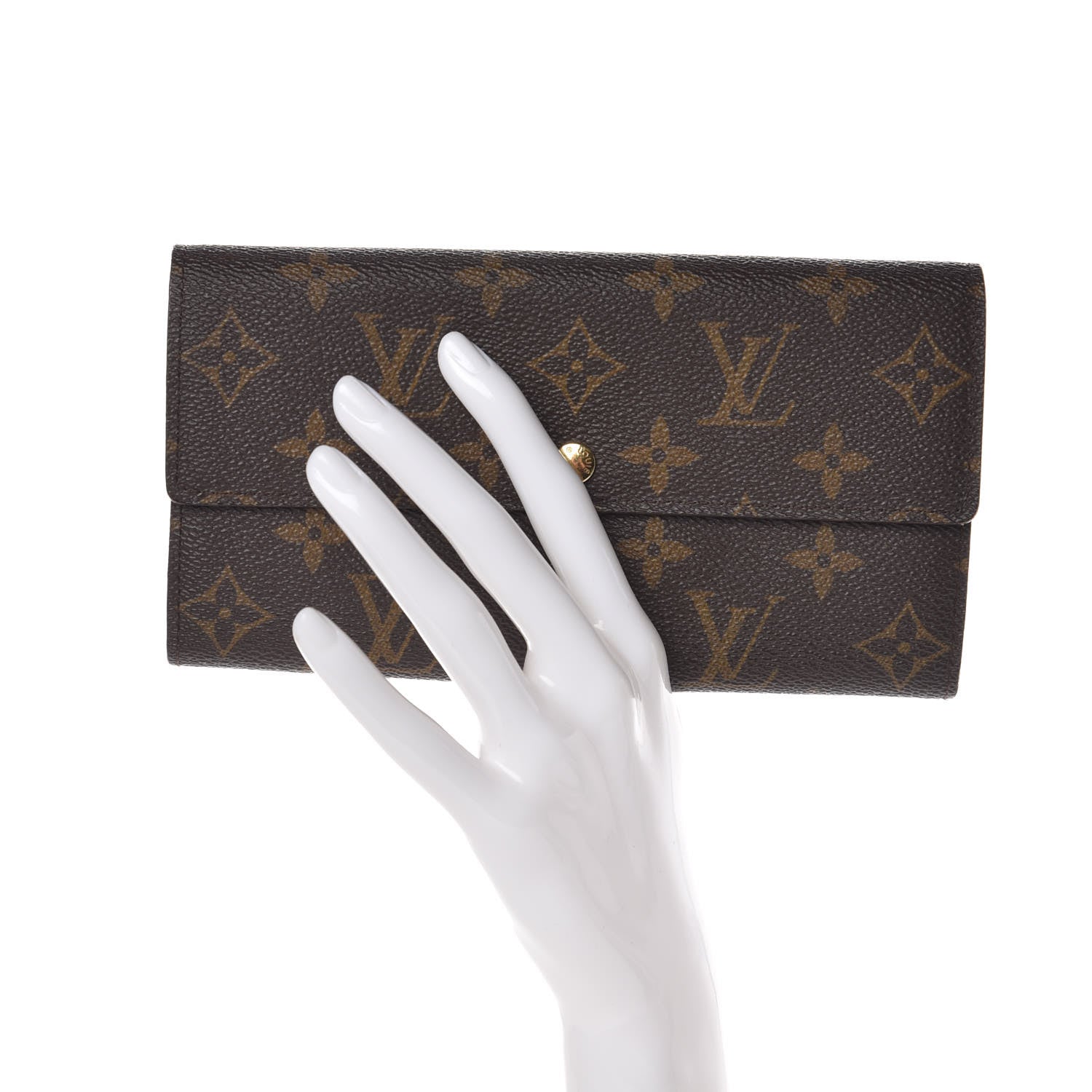 Louis Vuitton Monogram Sarah Wallet 2 of 9
