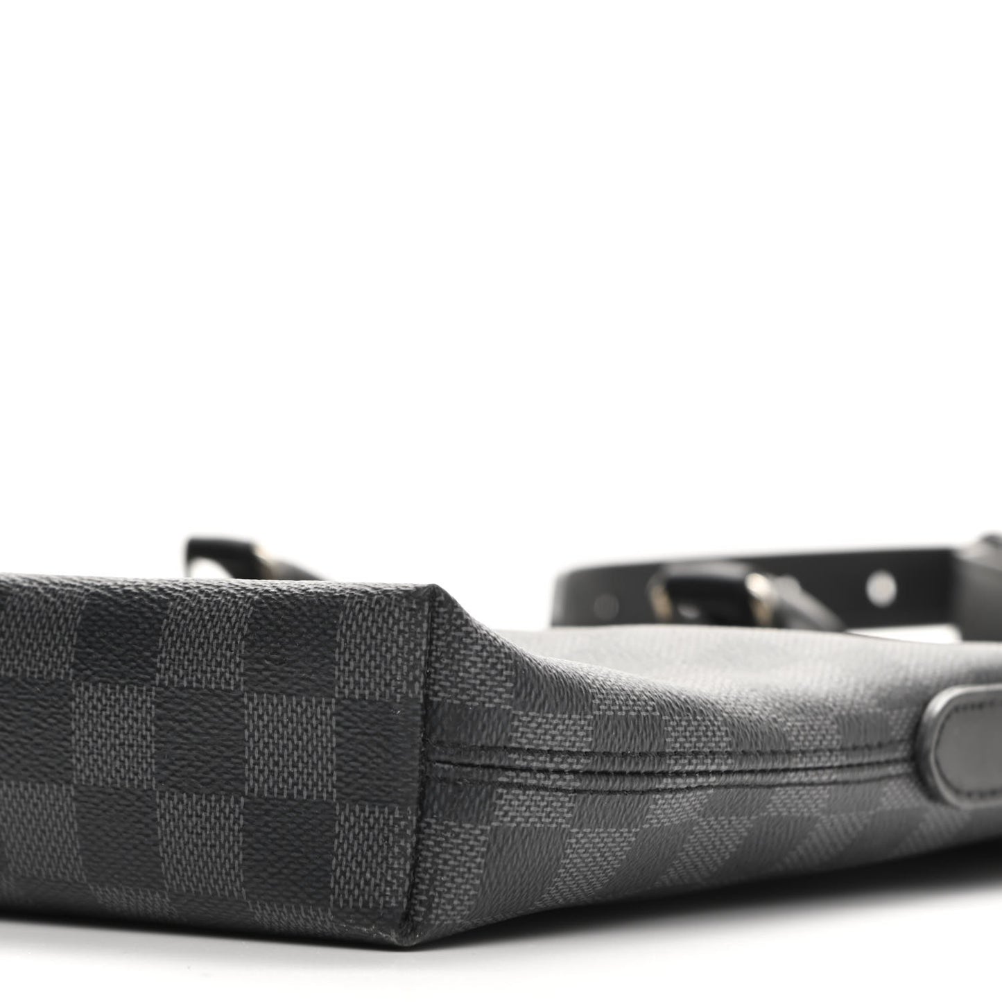 Damier Graphite Porte-Documents Jour