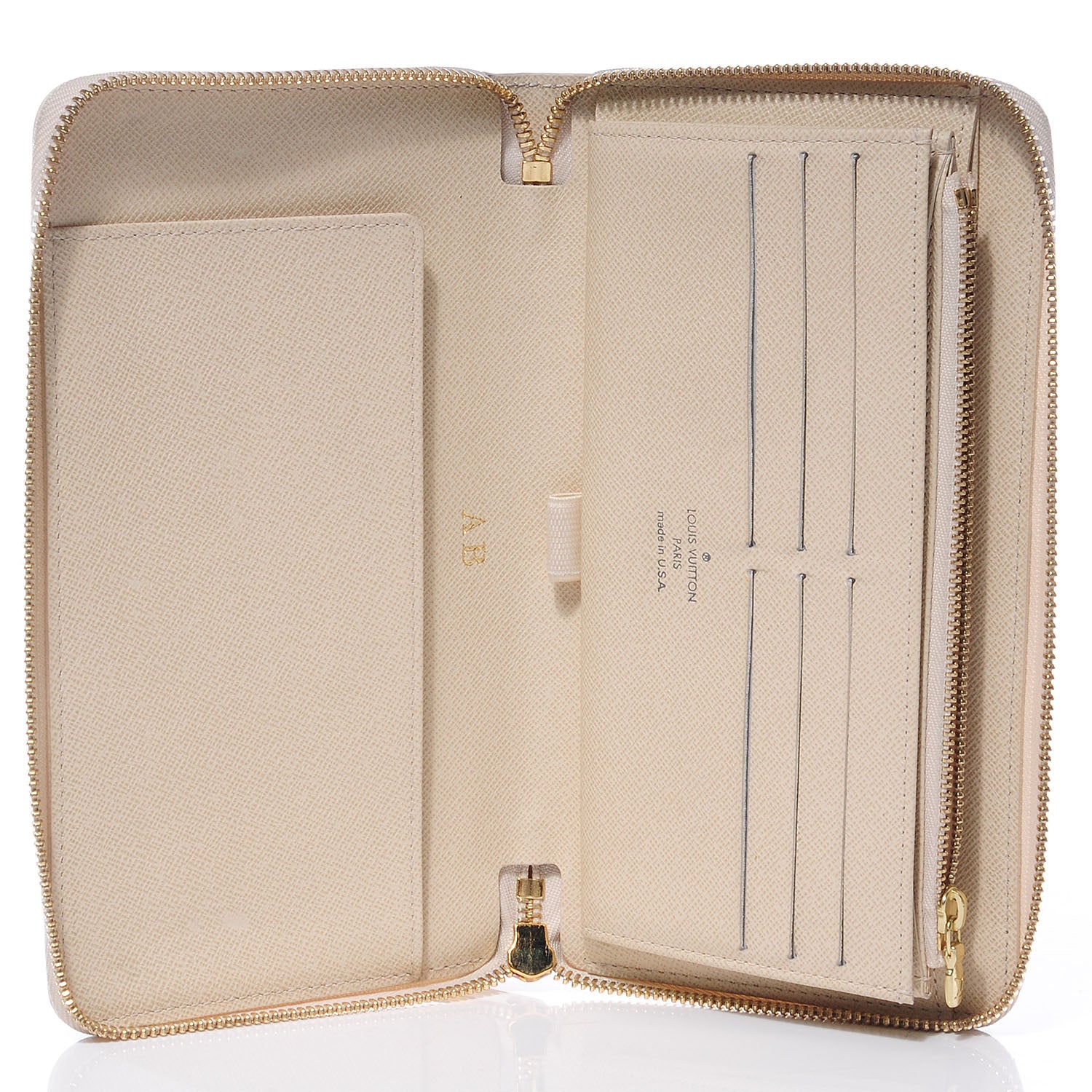 Louis Vuitton Damier Azur Zippy Organizer Wallet 6 of 8