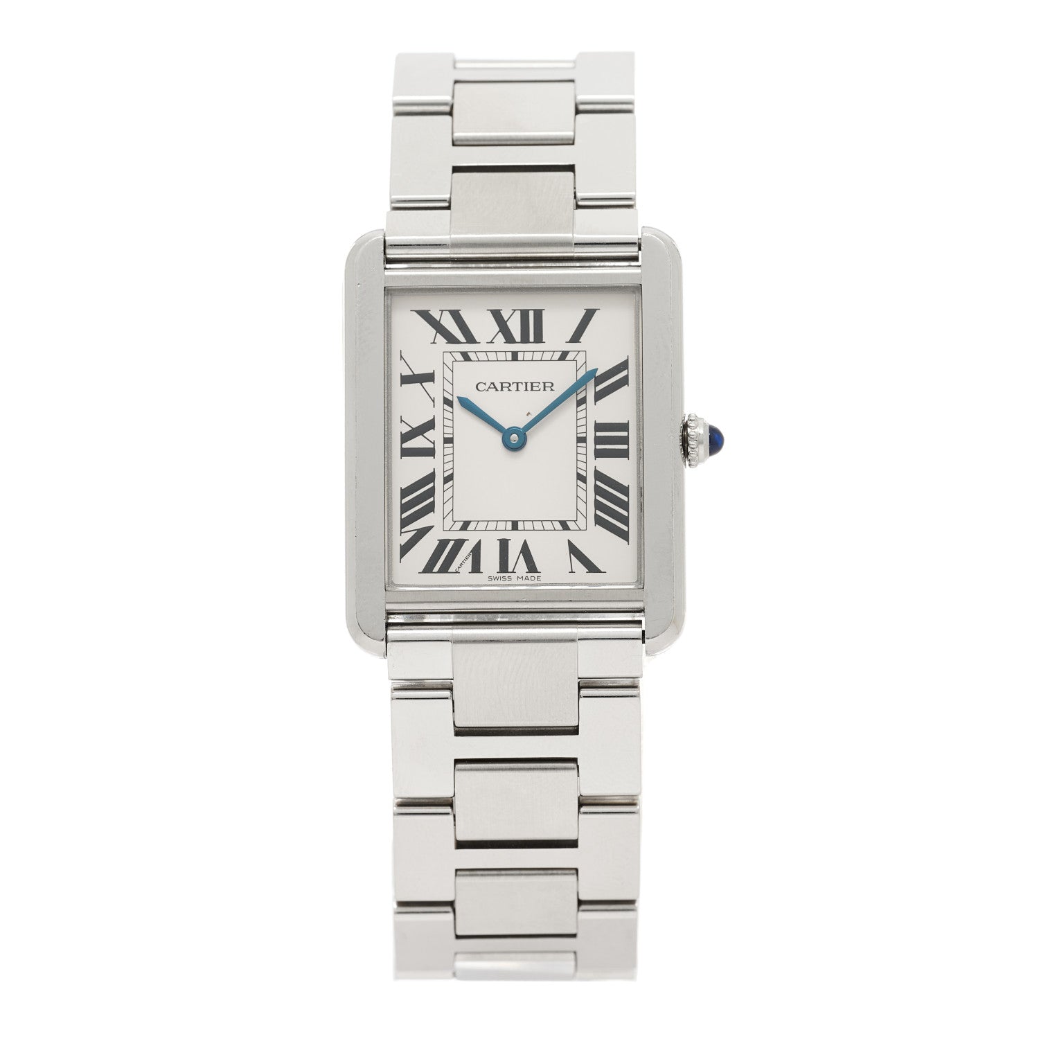 Cartier Stainless Steel 27mm Tank Solo Quartz Watch 1 of 4