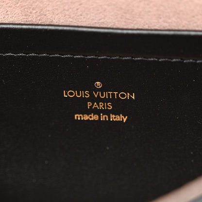 Louis Vuitton Lambskin Embossed Monogram Pochette Coussin Black 6 of 10