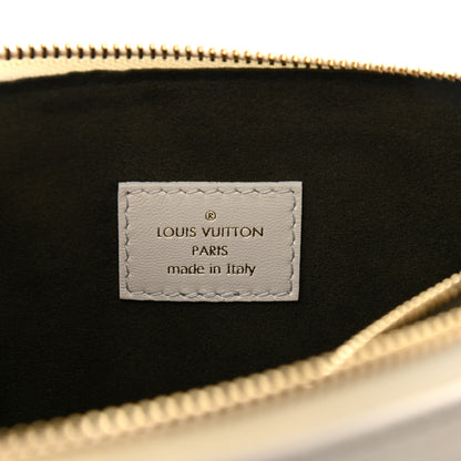 Louis Vuitton Lambskin Embossed Monogram Coussin PM Cream 7 of 10