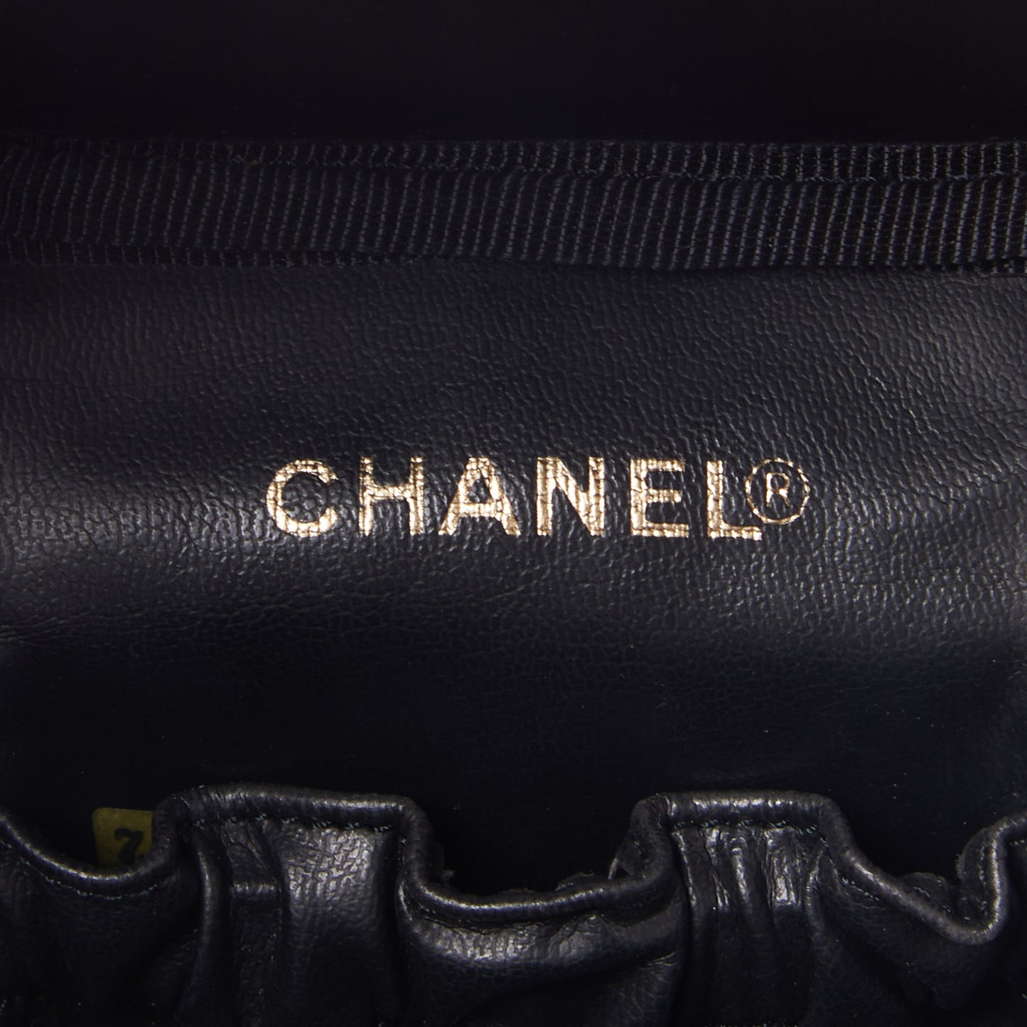 Patent Vanity Cosmetic Case Black