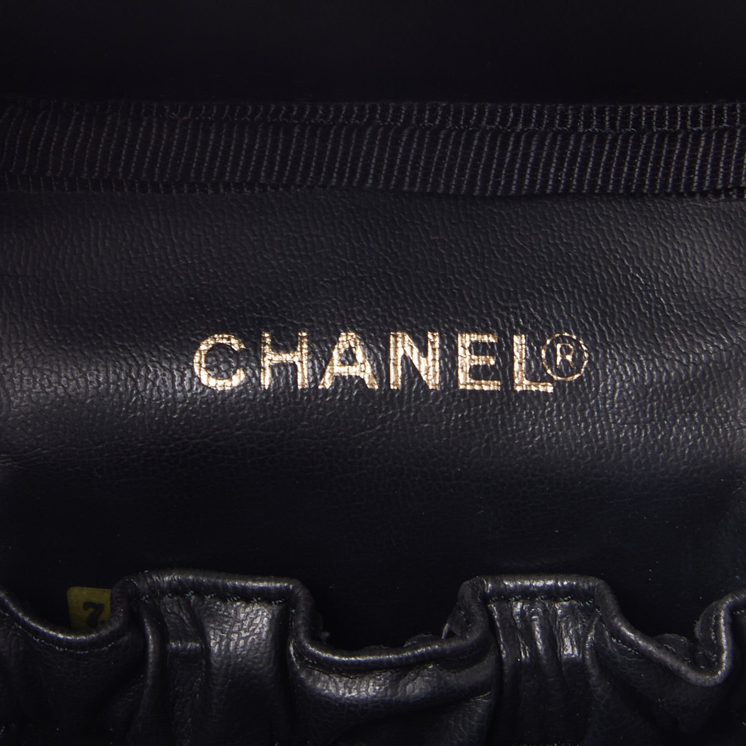 Chanel Patent Vanity Cosmetic Case Black 7 of 9