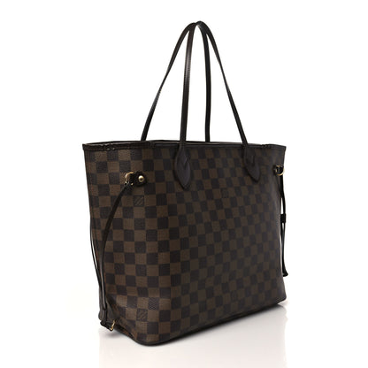 Louis Vuitton Damier Ebene Neverfull MM 3 of 10
