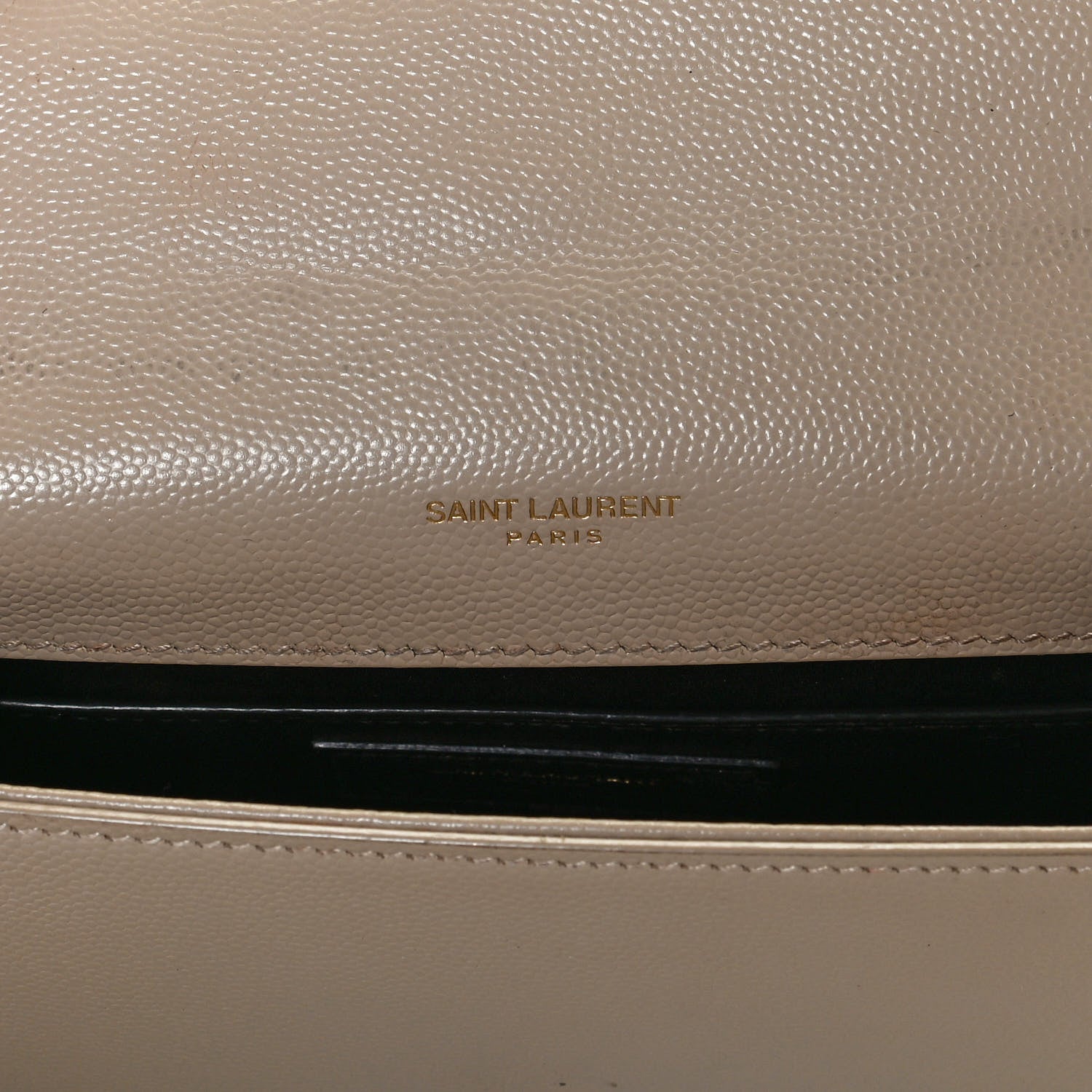 Saint Laurent Grain De Poudre Small Monogram Kate Satchel Sea Salt 6 of 13