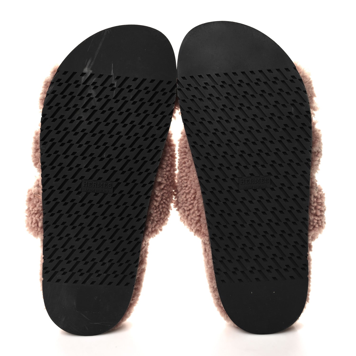 Hermes Woolskin Womens Chypre Sandals 41 Sandalwood 5 of 8