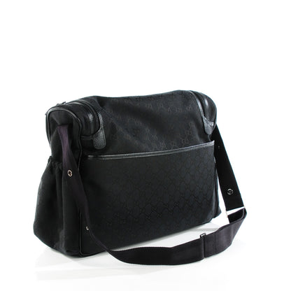 Gucci Monogram Large Diaper Bag Black 3 of 7