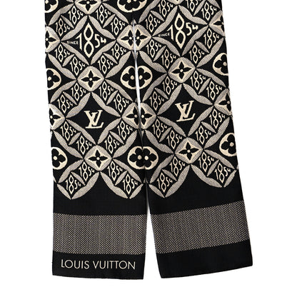 Louis Vuitton Silk Since 1854 Bandeau Gris 2 of 4