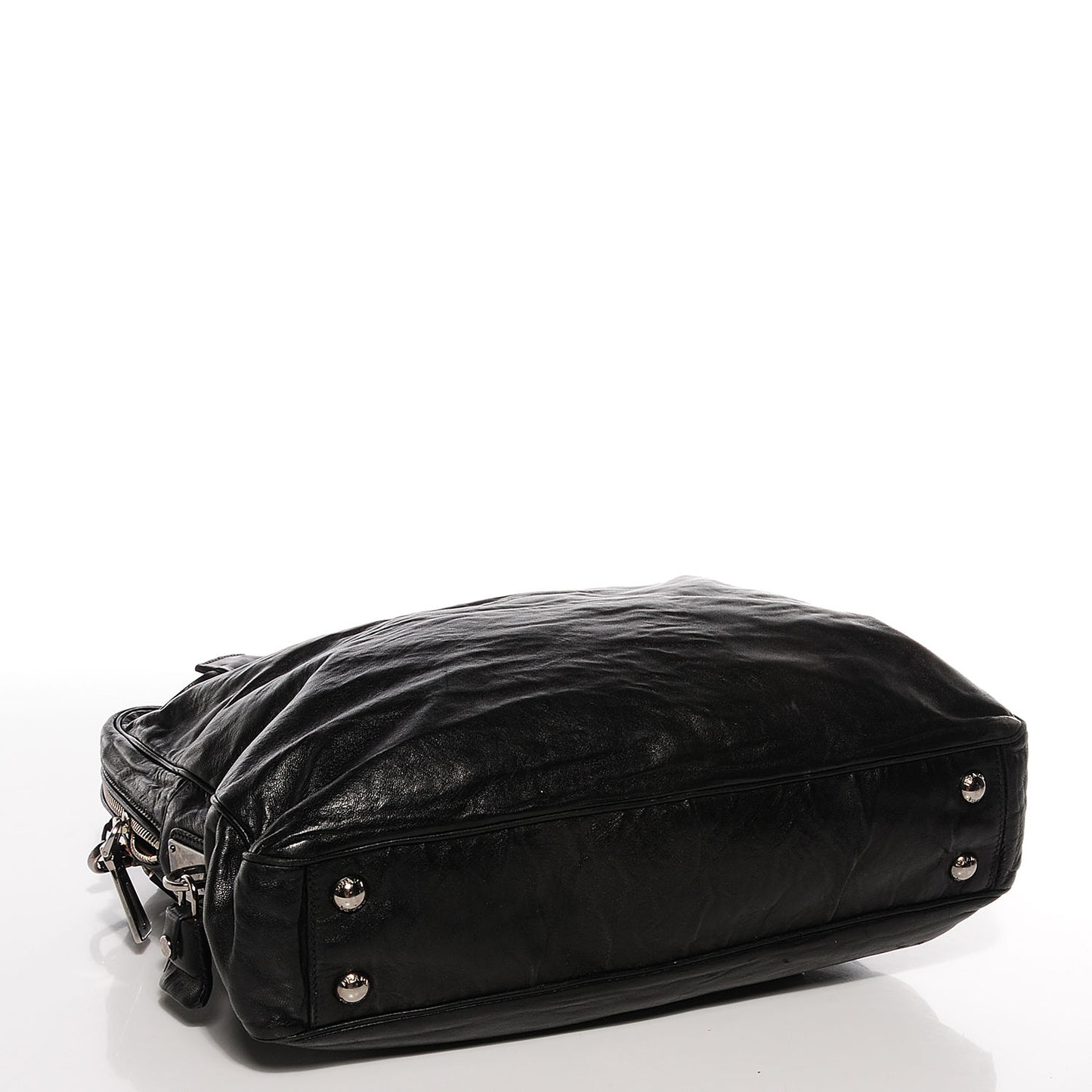 Nappa Antique Satchel Nero Black