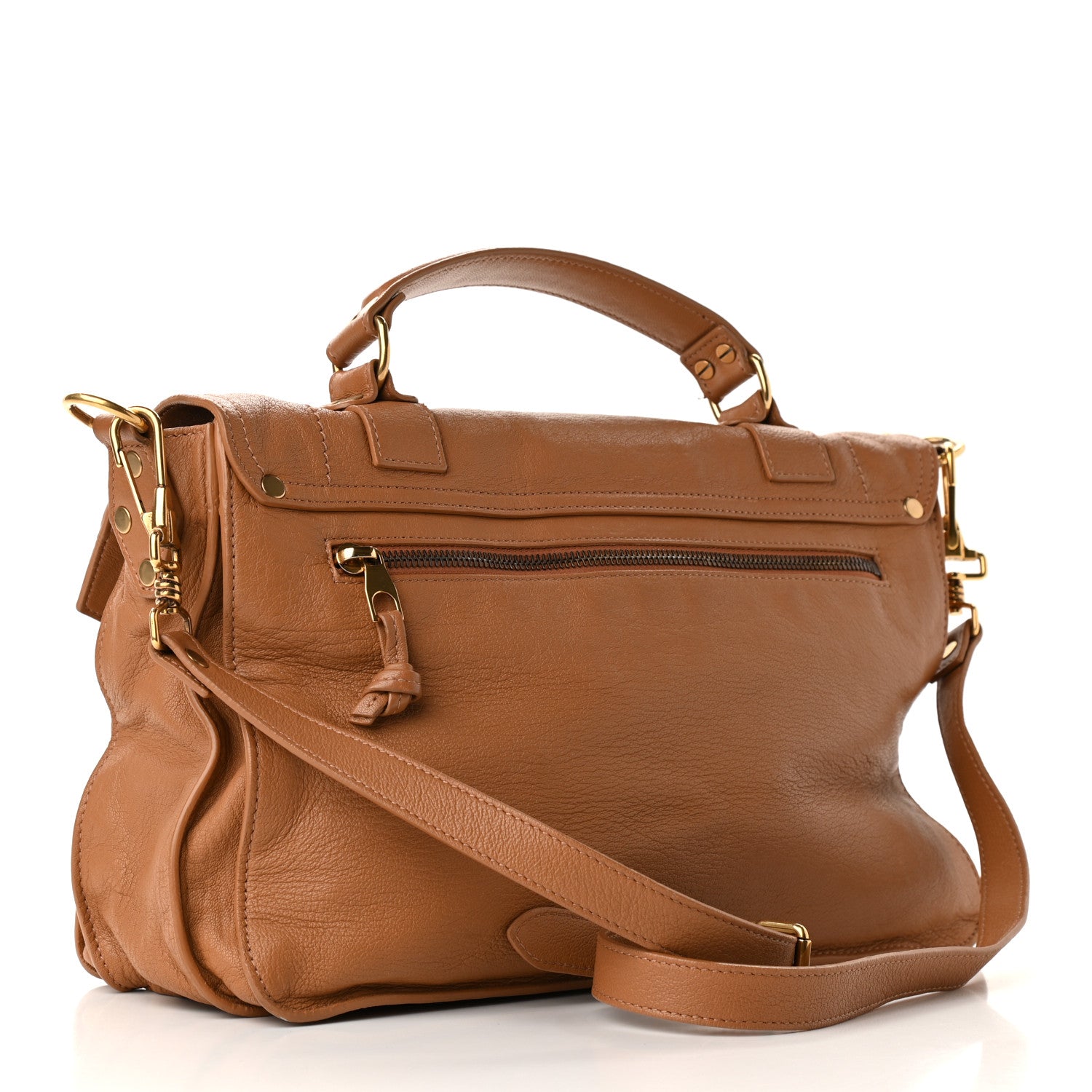 Proenza Schouler Lambskin Medium PS1 Satchel Birch 2 of 10