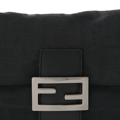 Fendi Zucchino Mini Mama Baguette Black 8 of 10