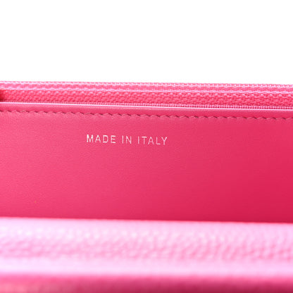 Chanel Caviar Quilted Wallet on Chain WOC Pink 7 of 11