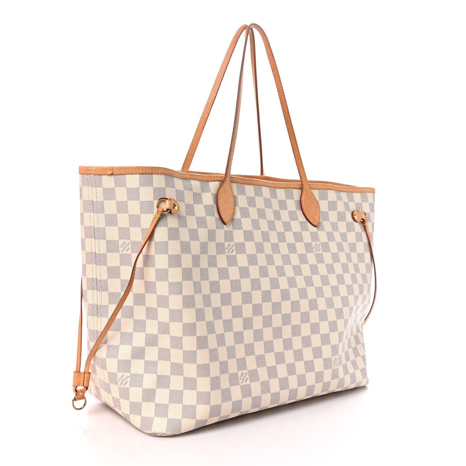 Louis Vuitton Damier Azur Neo Neverfull GM Rose Ballerine 3 of 12