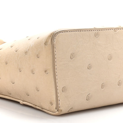 Loro Piana Ostrich L19 Extra Pocket Pouch Beige 8 of 9