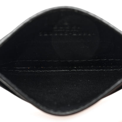 Gucci Pebbled Calfskin Animalier Card Holder Black 5 of 6