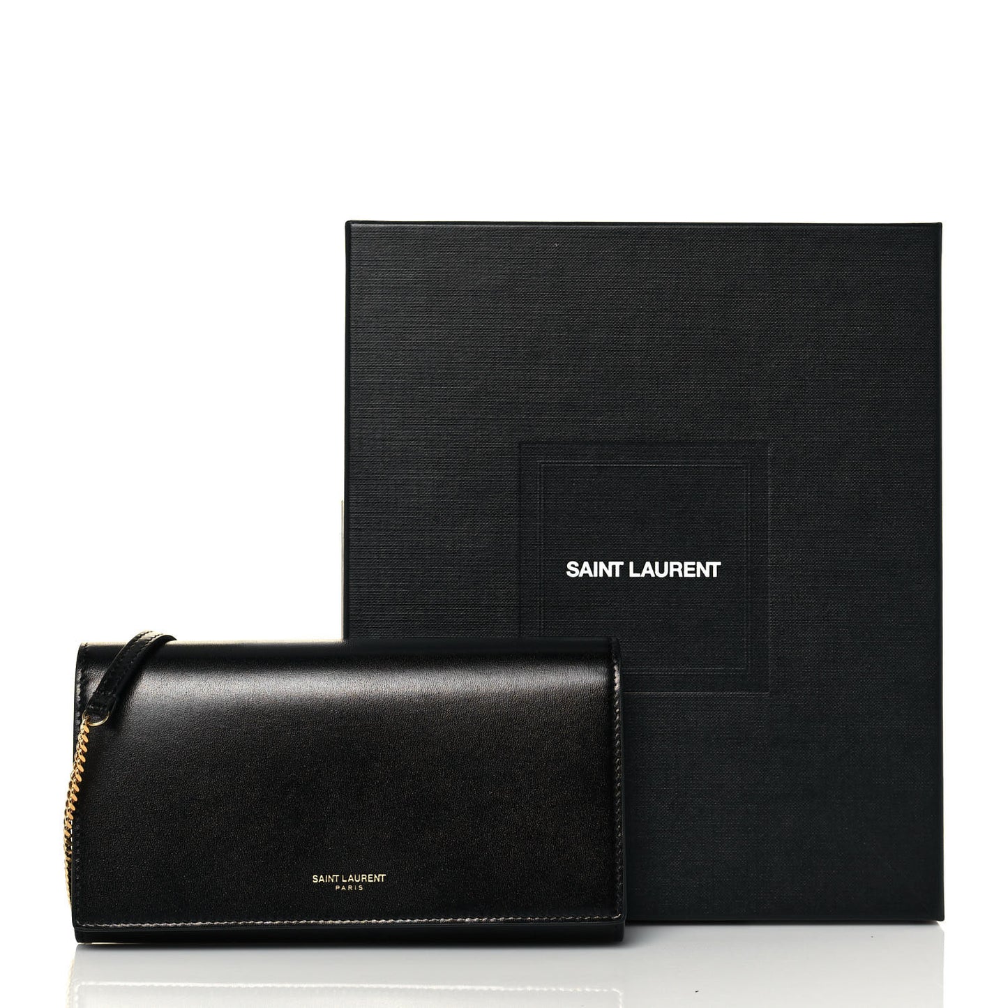 Smooth Calfskin Mini Paris Bag Black
