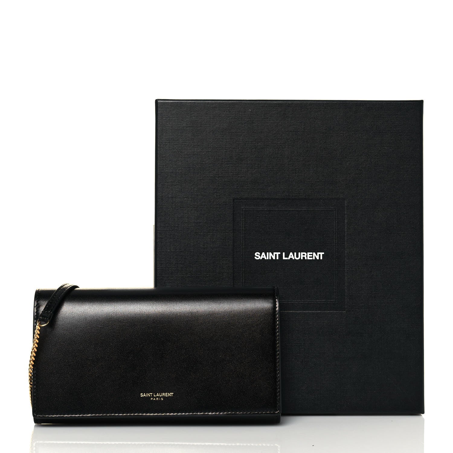 Saint Laurent Smooth Calfskin Mini Paris Bag Black 12 of 12