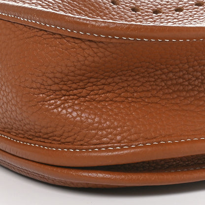 Hermes Taurillon Clemence Evelyne III PM Gold 10 of 10