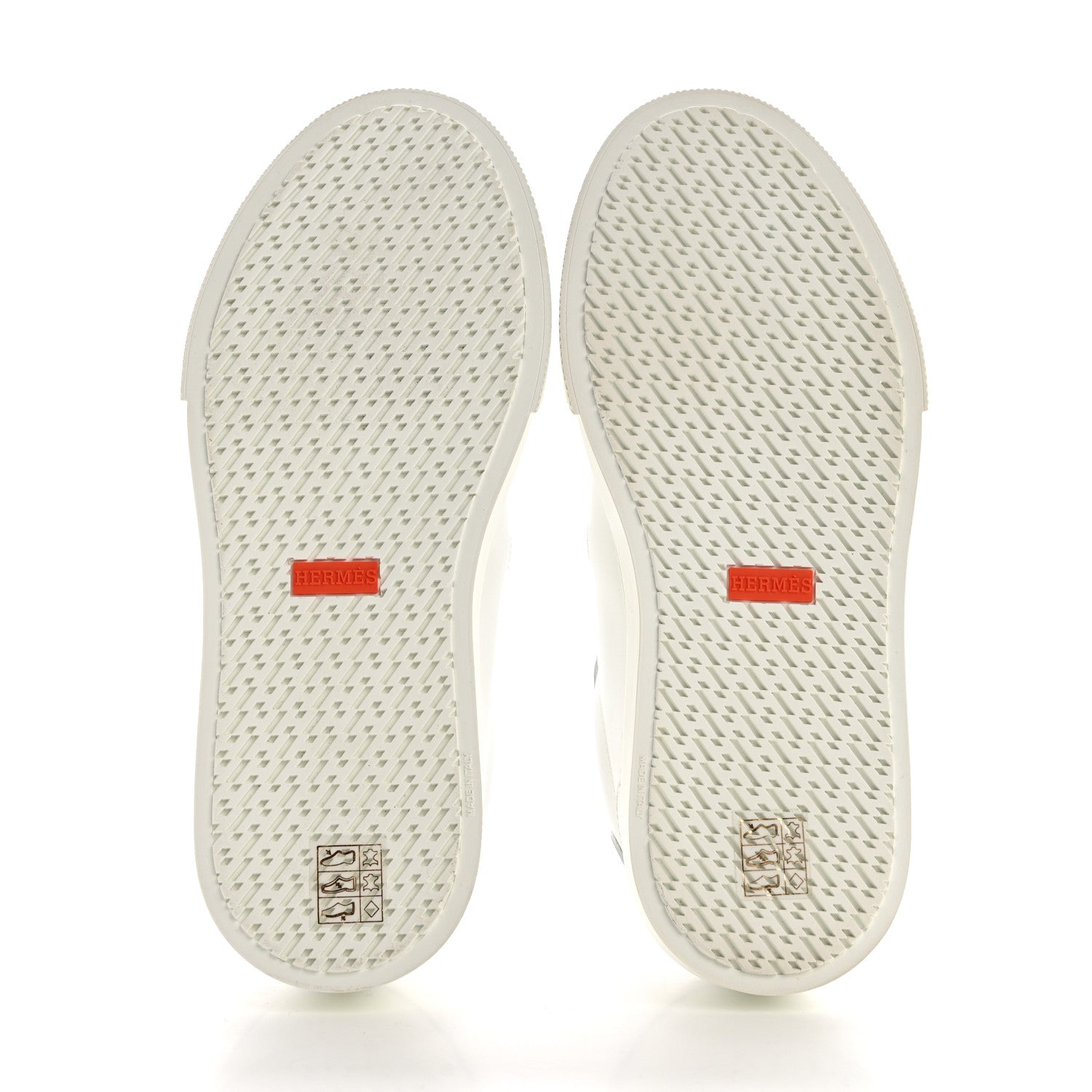 Hermes Calfskin Day Sneakers 38 White 5 of 9
