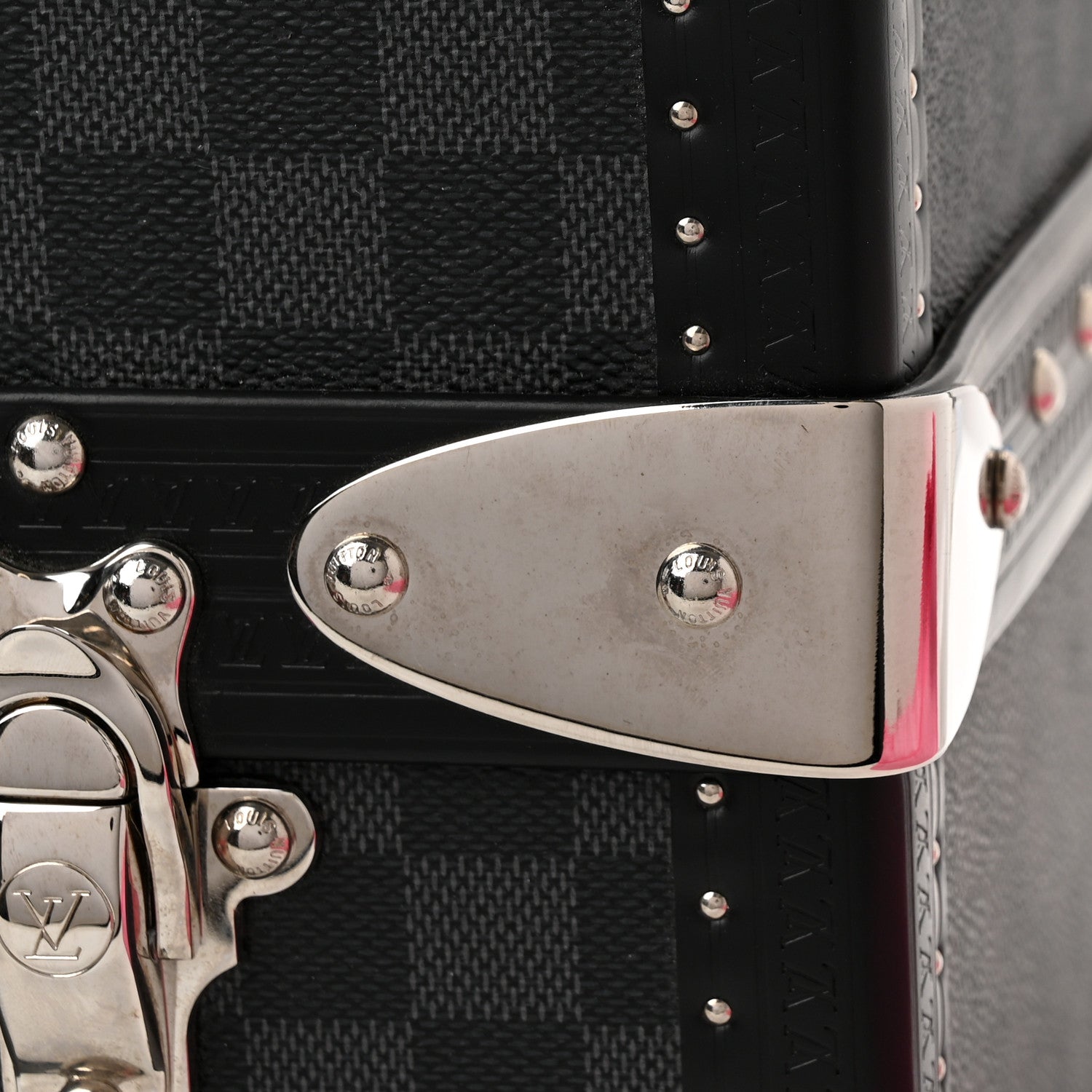 Louis Vuitton Damier Graphite Gemine 6 Pairs Shoe Trunk 14 of 18