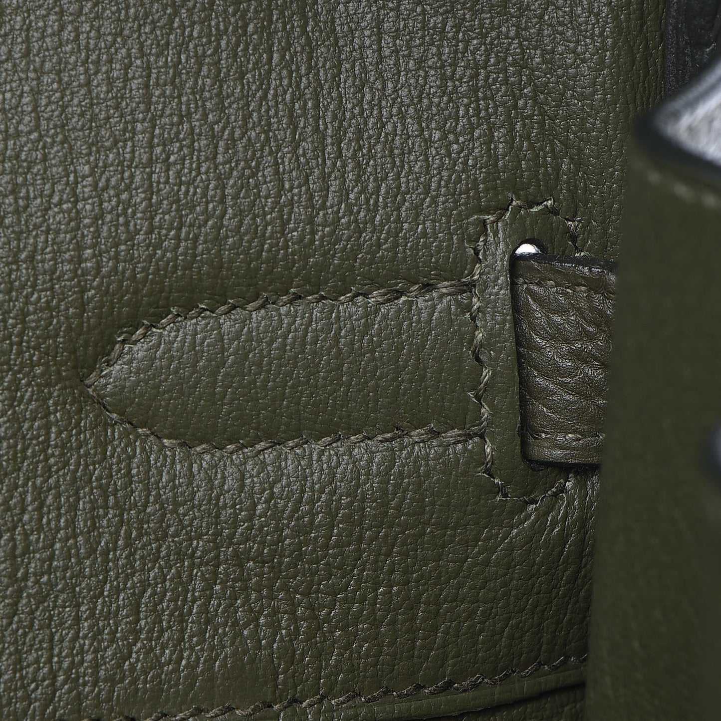 Togo Birkin 35 Vert Olive