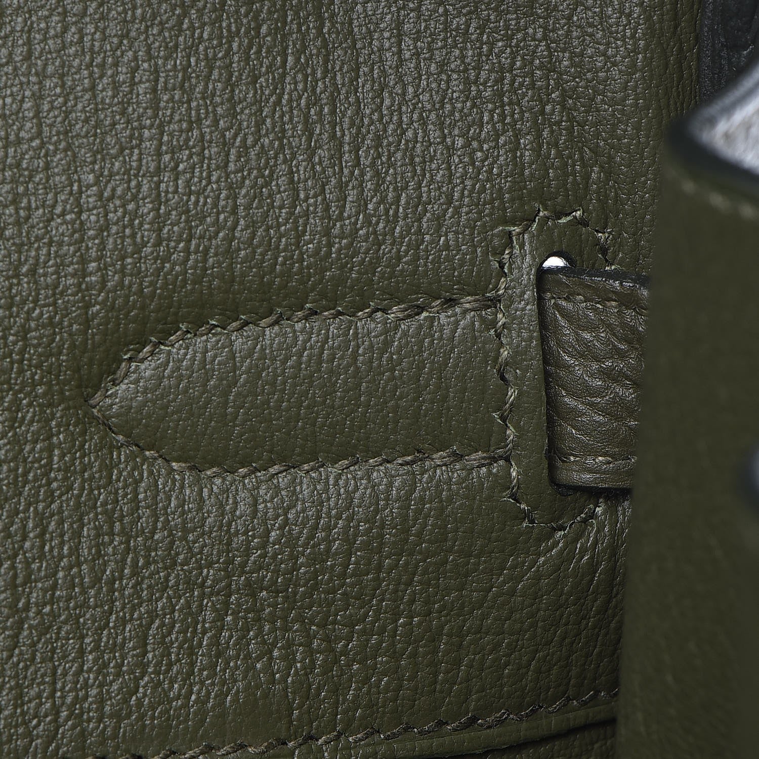 Hermes Togo Birkin 35 Vert Olive 18 of 32