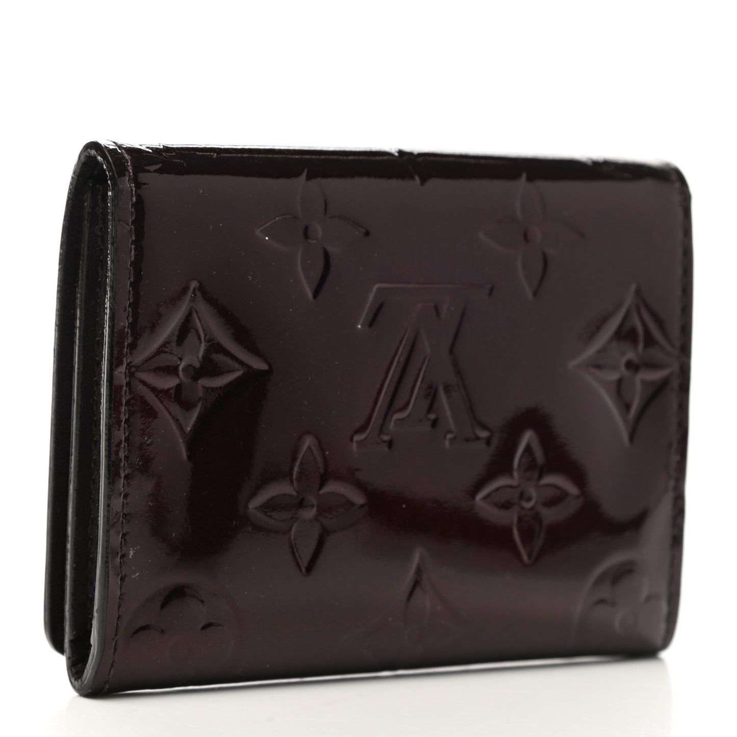 Vernis Business Card Holder Amarante