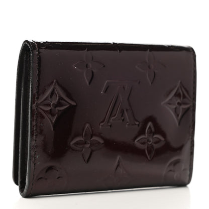 Louis Vuitton Vernis Business Card Holder Amarante 3 of 7
