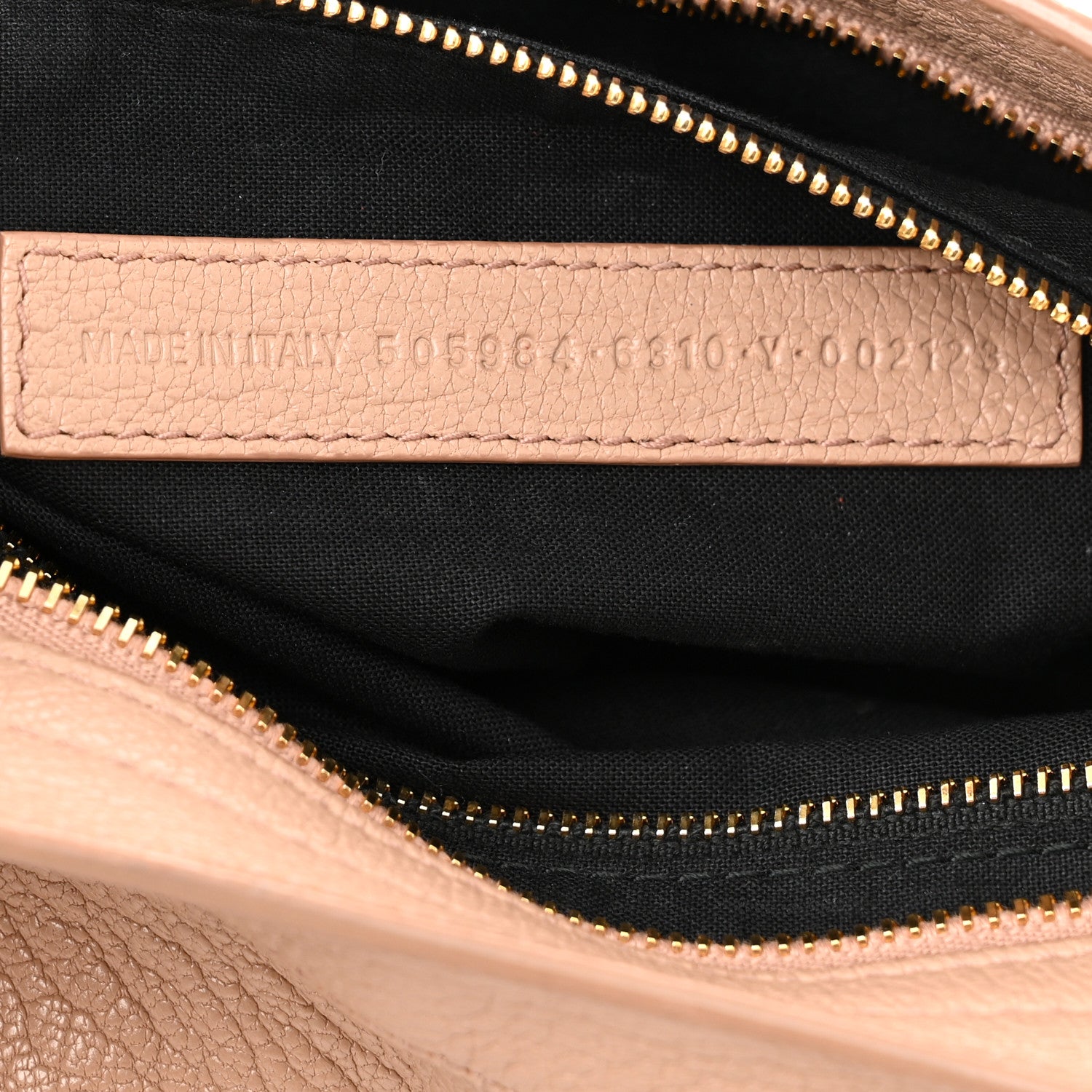 Balenciaga Chevre Gold Metallic Edge Hardware City Rose Des Sables 8 of 12
