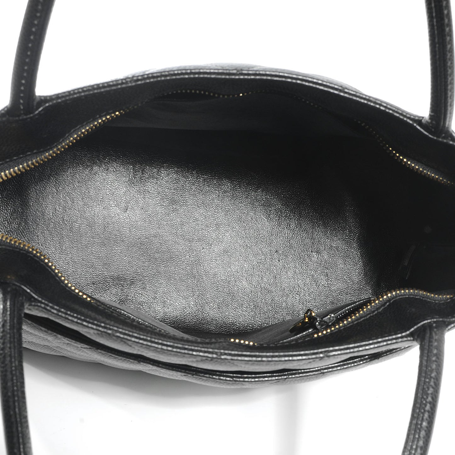 Caviar Medallion Tote Black