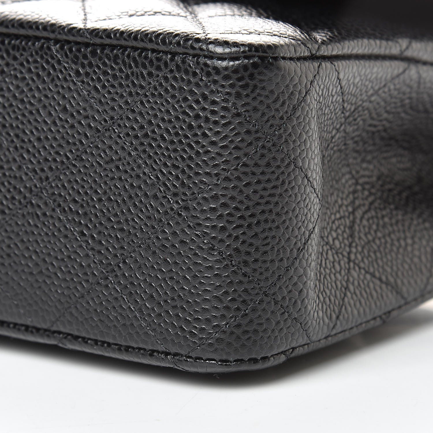 Chanel Caviar Quilted Medium Double Flap Black 10 of 10