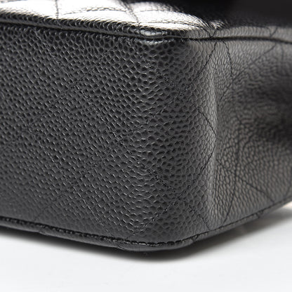 Chanel Caviar Quilted Medium Double Flap Black 10 of 10