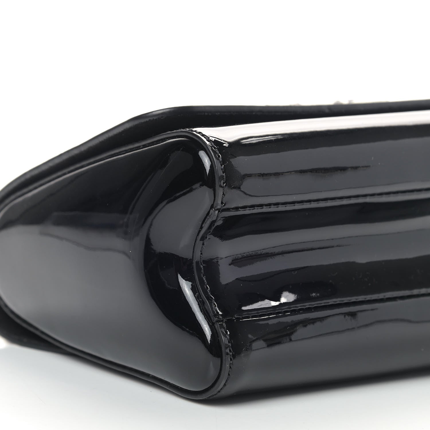 Louis Vuitton Patent Monogram Twist Shoulder Bag PM Black 6 of 10