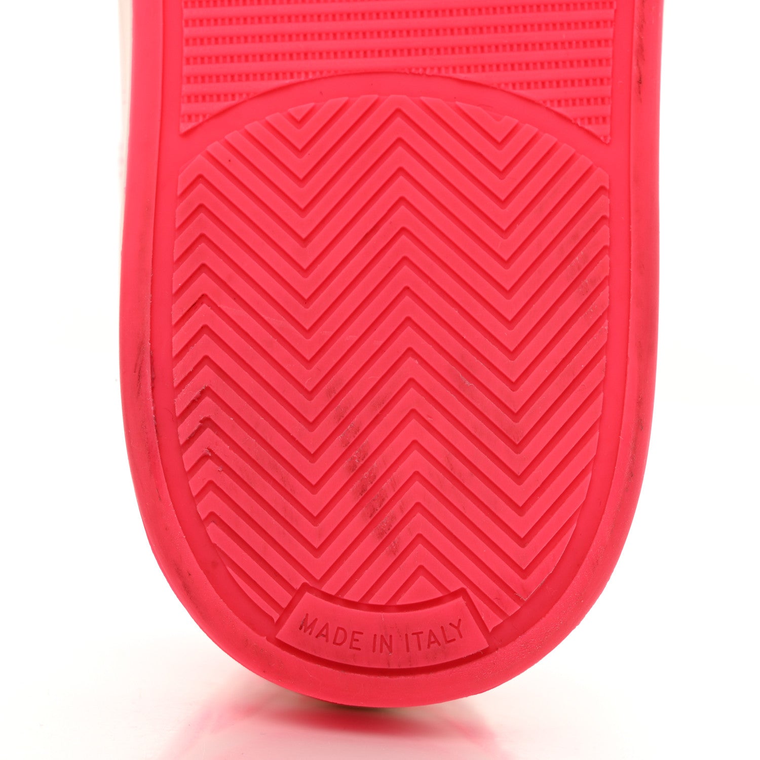 Chanel Calfskin Womens Logo Sneaker 40.5 Fuchsia White 8 of 12