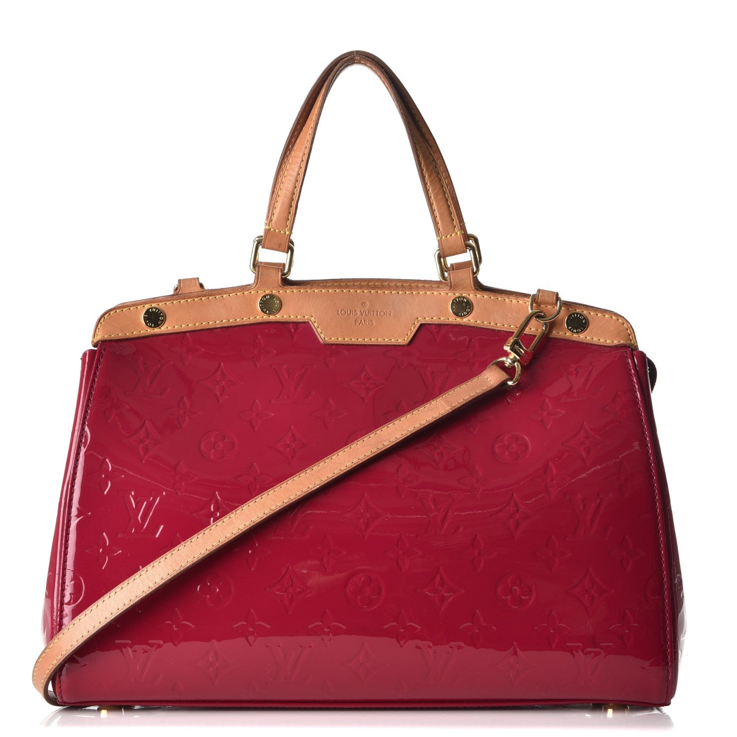 Louis Vuitton Vernis Brea MM Rose Indien 1 of 15