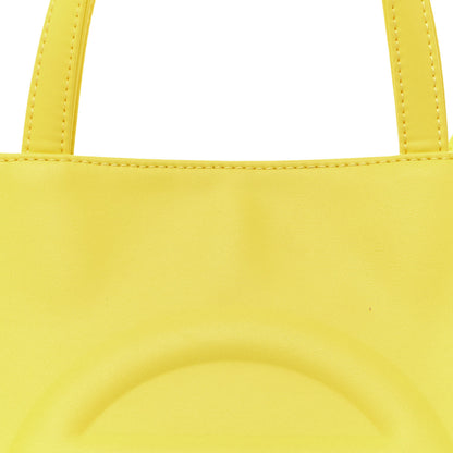 Telfar Vegan Leather Medium Shopping Bag Margarine 7 of 9